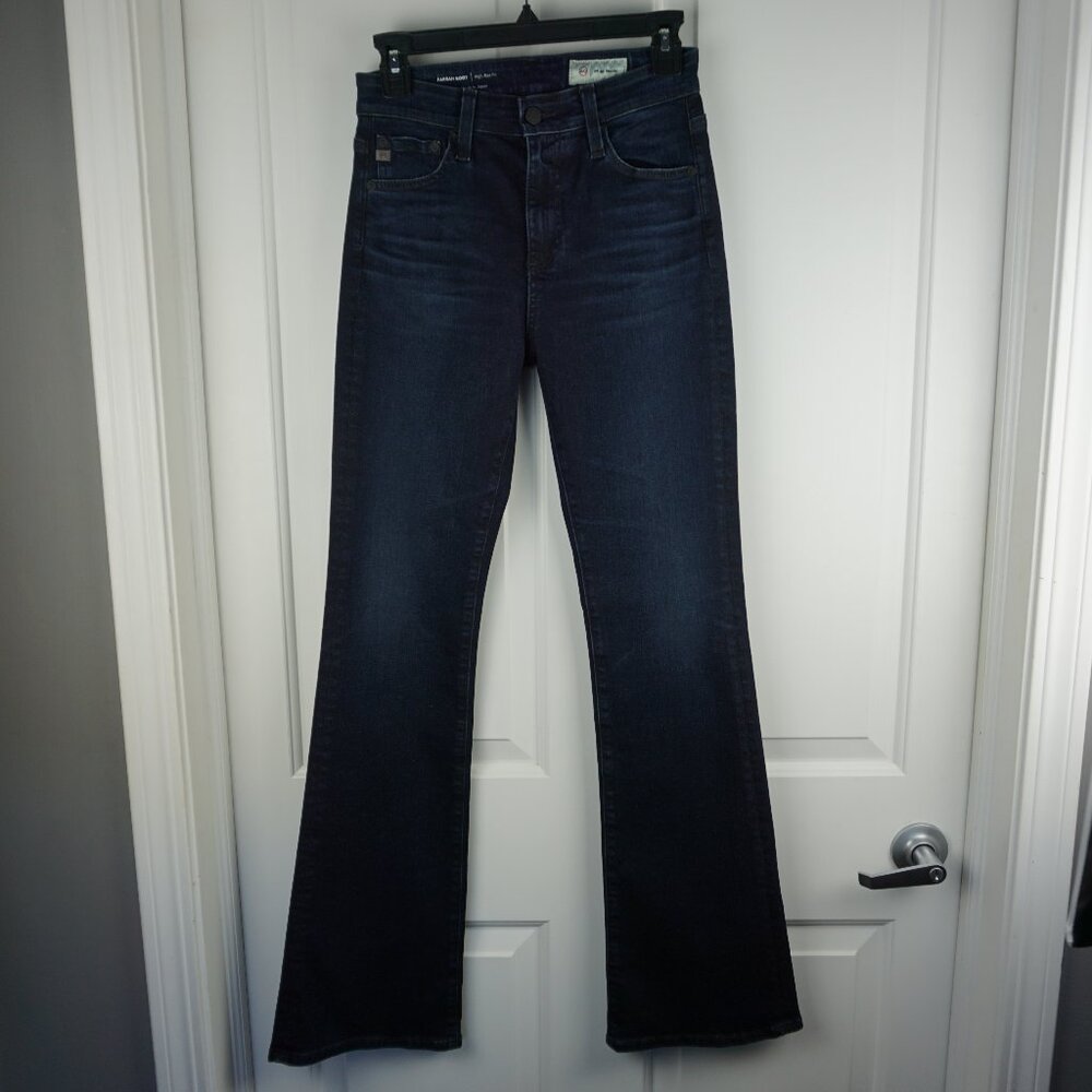 AG Adriano Goldschmied Women's Boot Cut Jeans - Dark Blue